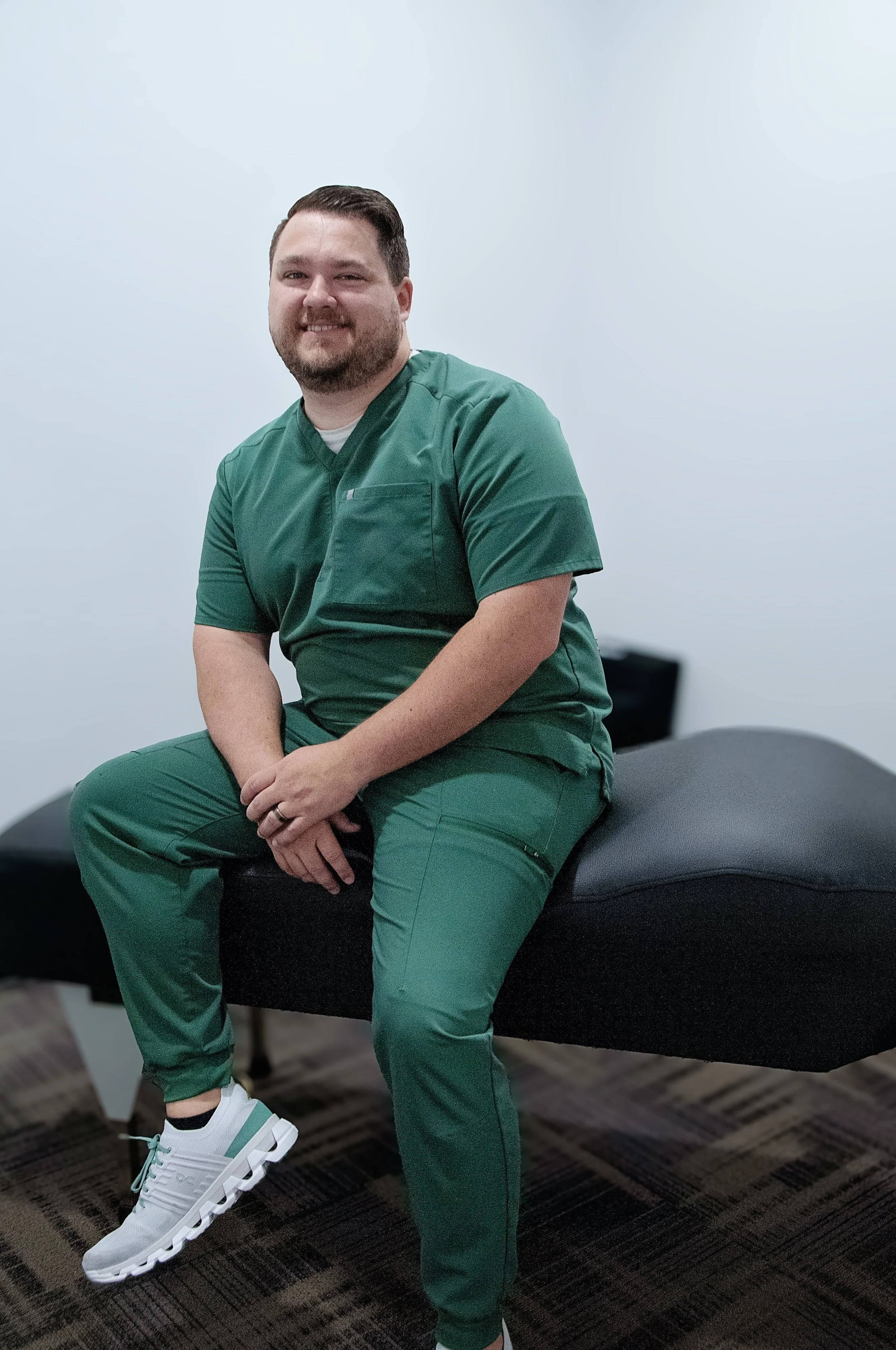 Portrait of Dr. Jake Edwards, Doctor of Chiropractic and owner of REVIVE Family Chiropractic