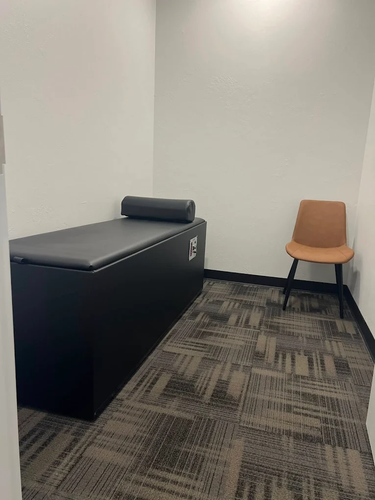 A treatment room at REVIVE Family Chiropractic
